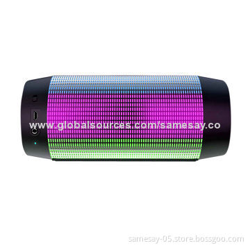 Bluetooth Speaker with LED Lights 2,200mAh